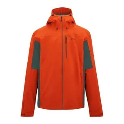 Mens Birchdale Ii Waterproof Jacket (Rusty Orange/dark Storm) - Navy/red - Size X-Large