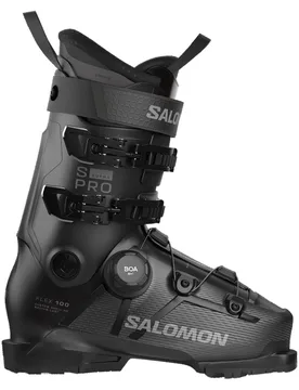 Chaussures de ski all-mountain S/Pro Supra S Boa 100 für Herren aus Aluminium Größe 41-42 schwarz - Salomon - FashionsVida