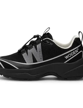 Woden Sneaker Selma Wp Black EU 38 - Woden - FashionsVida