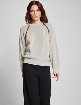 Jersey de mujer de manga larga abombada - Trucco - FashionsVida