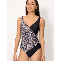 Bañador reductor estampado en copa b