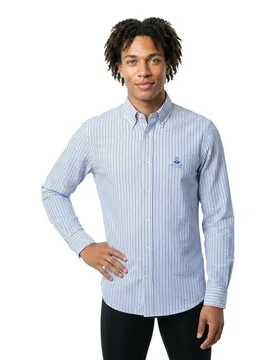 FaÇonnable Chemise à Manches Longues Fm302204 Fade Blue L - Façonnable - FashionsVida