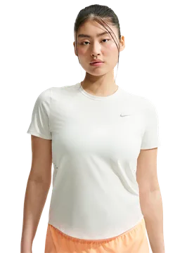Swift Dri-fit Short-sleeve Running Top Damen T-Shirts - Weiß - Größe 38 - Baumwoll-Jersey White 38 - Nike - FashionsVida