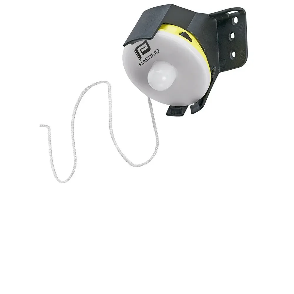 Compact Life Buoy Led Light Black / White One Size unisex - Plastimo - FashionsVida