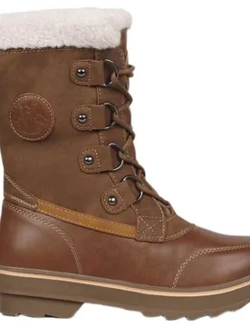 Bottes De Neige Aponi Camel EU 39 - Kimberfeel - FashionsVida