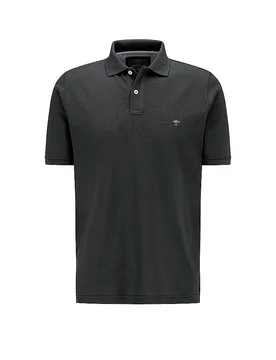 Fynch-Hatton Poloshirt negro XXXL - Fynch-Hatton - FashionsVida