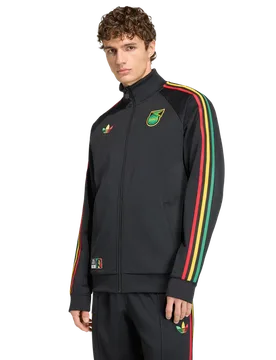 Jamaica Uomo - Top da pista Nero - Taglia M - Poly Mesh M - Adidas - FashionsVida