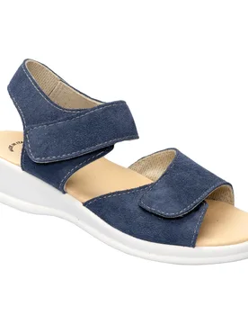 Sandale "Lea“ blau 37 Damen - walzvital - FashionsVida