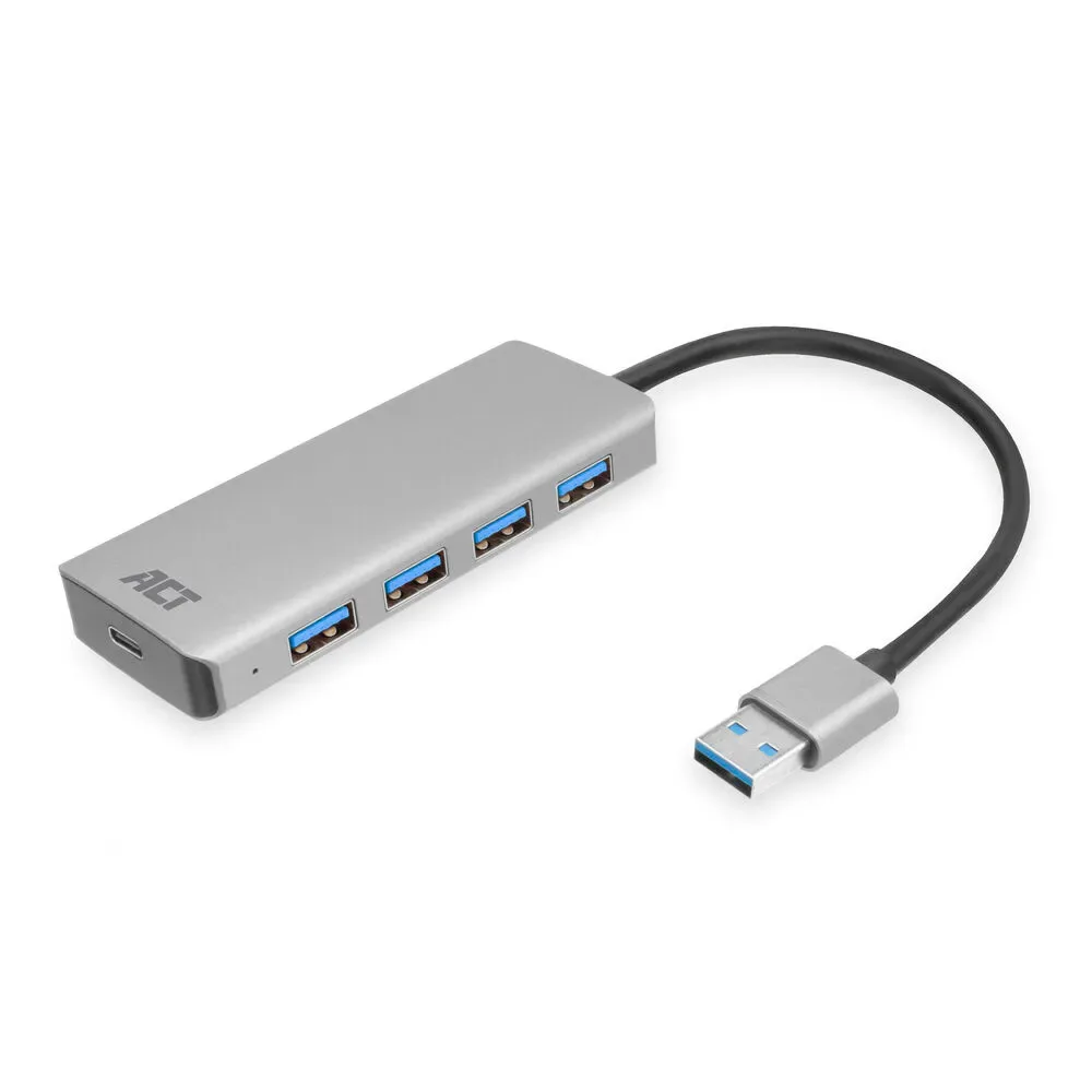 Hub Ac6121 Usb-a 3.0 Black One Size unisex - Act - FashionsVida