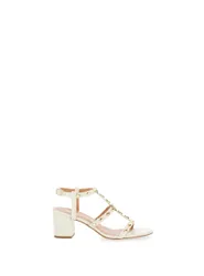 Sandali in pelle AVORIO 35