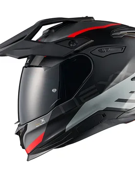 Casco Moto Adventure V.Traveler Quest Nero Rosso taglia XL - Nexx - FashionsVida