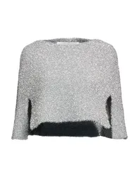 Poncho Mujer Plata 36 Mujer