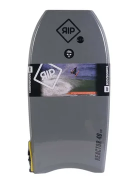 Bodyboard Eps Reactor 40+coil Leash Pu Grey / Blue 101.6 cm unisex - Rip - FashionsVida