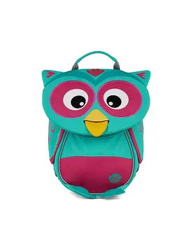 Zaino per bambini Piccoli Amici - Gufo turchese - Affenzahn - FashionsVida