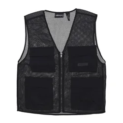 Smanicato Uomo Honeycomb Vest Black