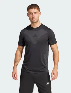 T-shirt Seamless 2XL Black / Grey Six - Adidas - FashionsVida