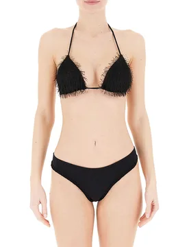 F**K Bikini a triangolo NERO S - F**K - FashionsVida