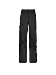 Pantalón de travesía Ortler 3L para mujer negro L