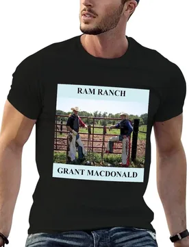Ram Ranch Grant MacDonald T-Shirt cotton t shirts man 100% t shirt for man g man t shirts for men T-shirt - Aliexpress - FashionsVida