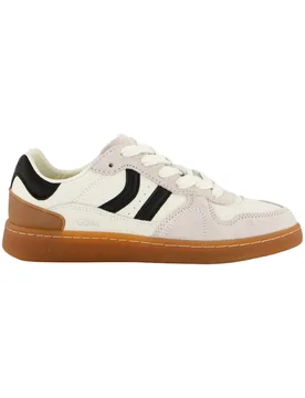 Sneakers en cuir - Goal W Black N' White en Cuir - Taille 38 - Blanc - Coolway - FashionsVida