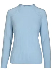 Stehbund-Pullover, 1/1 Arm,uni female