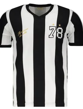 Auswärtstrikot Santos FC 1977/78 - Noir - unisex - Size: XL - Retromania by Veris sas - FashionsVida