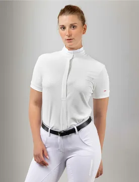 Damen Turniershirt lightweight shortsleeve COMPETITION white XXS - ea.St - FashionsVida