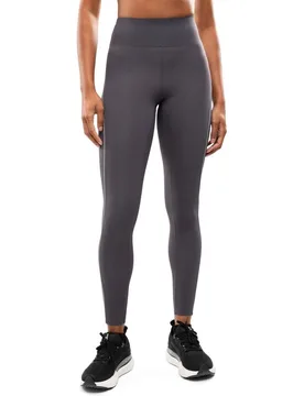 Mallas reflectantes largas running mujer Lume Gray - Siroko - FashionsVida