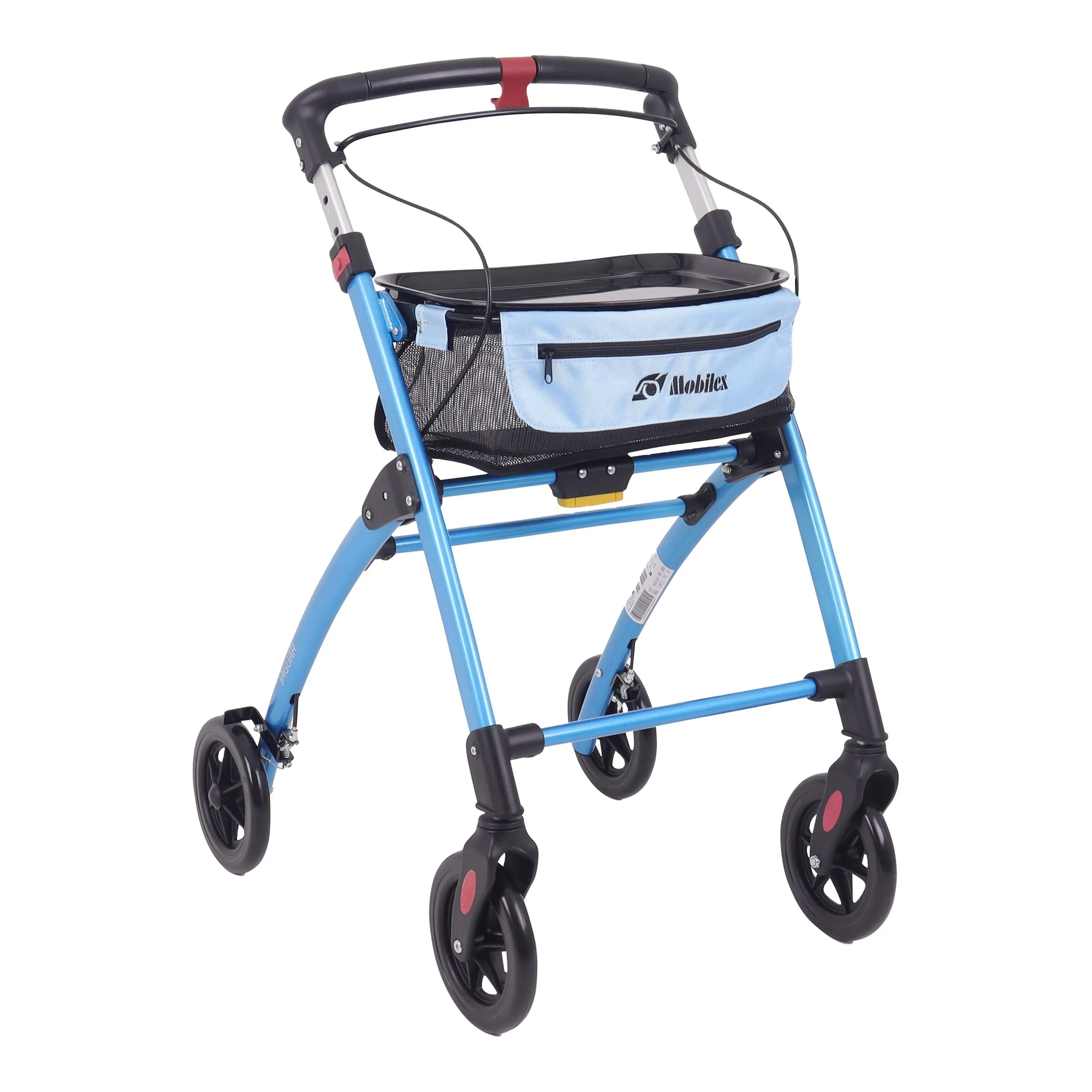 Indoor Rollator "Jaguar“ blau schwarz - Mobilex - FashionsVida