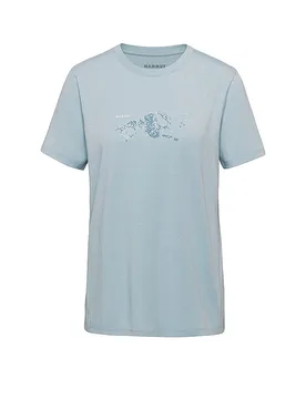Damen Funktionsshirt Mountian Fruendenhorn hellblau S W - Mammut - FashionsVida