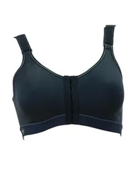 Womens Active Front Close Sports Bra - Black - Size 30b