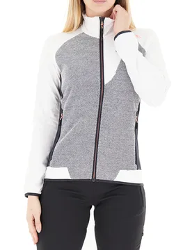Felpa con inserti GRIGIO CHIARO 44 - CMP - FashionsVida