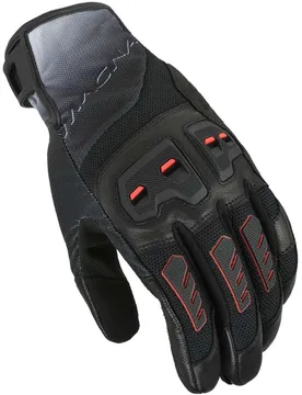 Guanti Moto Jugo 2.0 Nero Rosso taglia L - Macna - FashionsVida