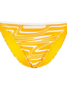 Slip Bikini Printed Bright Orange M - Puma - FashionsVida