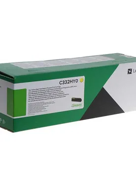 Toner C332hy0 Haute Capacité Yellow One Size unisex - Lexmark - FashionsVida
