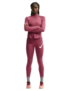 Leggings Damen Tempo Swoosh - Rose - female - Size: 2XS - Nike - FashionsVida