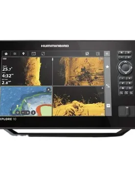 Xplore 10 Cmsi+ Plotter With Transducer&cartography Black One Size unisex - Humminbird - FashionsVida