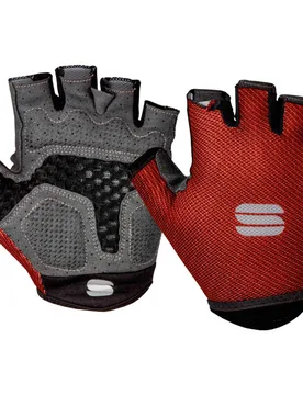 Air gloves guantes cortos ciclismo Rojo - Sportful - FashionsVida