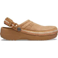 Zuecos unisex Classic Crafted Vegan Suede Stitch Clog U
