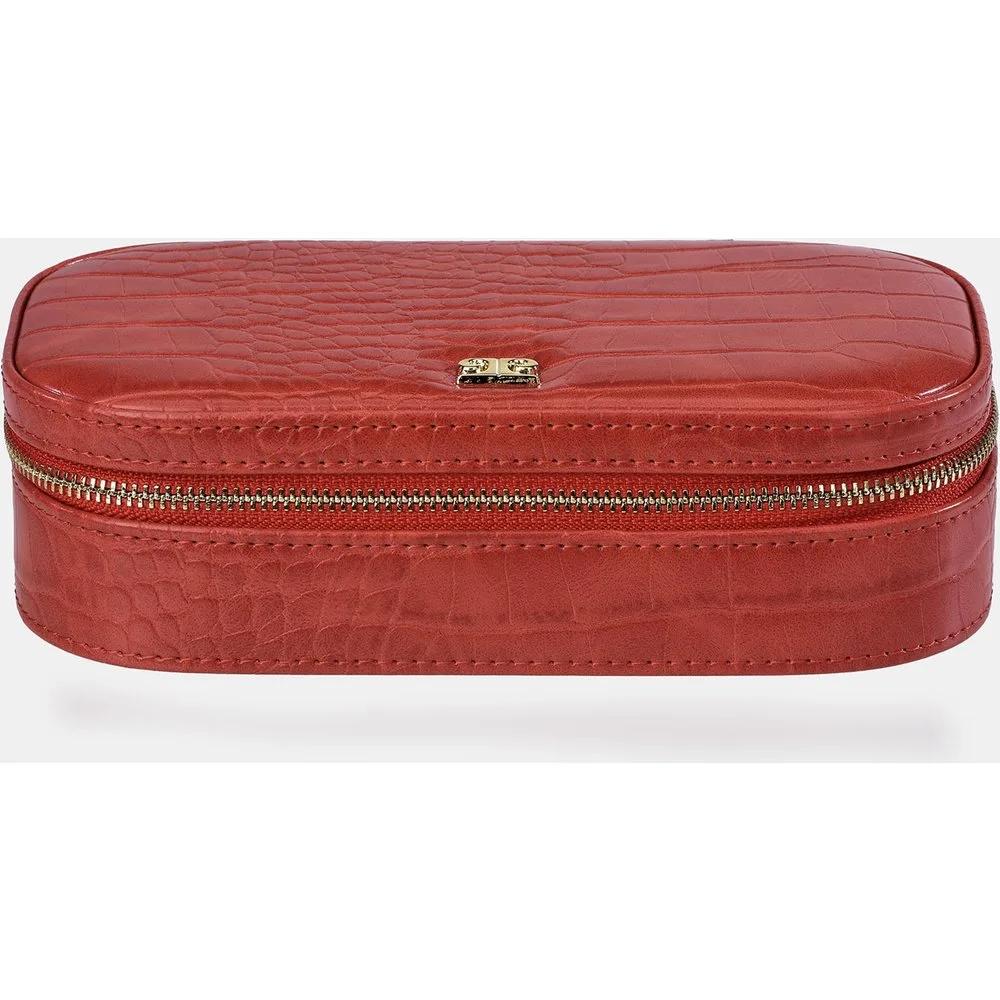 Joyero de viaje con cremallera en P.U - Pierre Cardin - FashionsVida