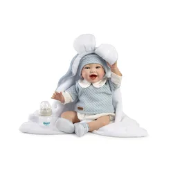 Noel Baby Reborn Senza Capelli 2-6 Cm