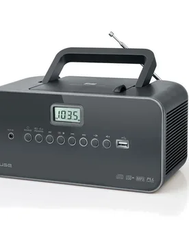 Radio Cd M-28dg Grey One Size unisex - Muse - FashionsVida
