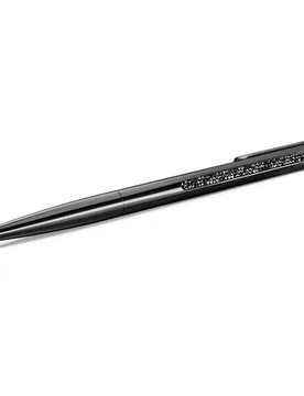 Penna a sfera Shimmer, Nero, Laccato nero OS - Swarovski - FashionsVida