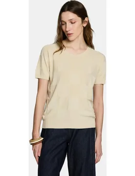 Jersey de mujer cuello redondo manga corta - Escorpion - FashionsVida
