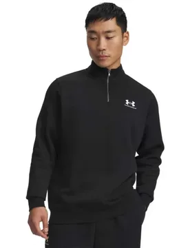 Sweat à Demi-zip Icon Fleece Black L - Under armour - FashionsVida
