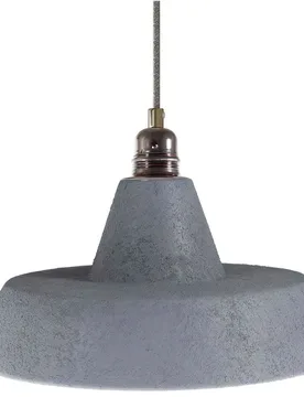 Cables Lampe Suspendue Sans Ampoule Industrial Ceramic Cement / White One Size - Creative - FashionsVida