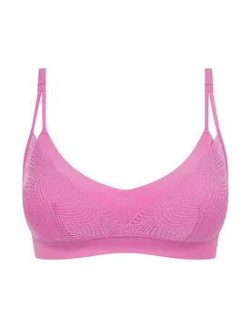 Bralette SOFT STRETCH rosebud rosa XL/XXL - Chantelle - FashionsVida