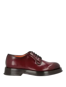 Zapatos de cordones Hombre Burdeos 39 Hombre - Santoni - FashionsVida