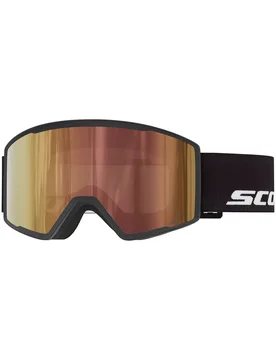 Skibrille mit photochromatischem Glas Trace Pro Ls Black Amp Ls Cinnamon Chrome S1-3 schwarz - Scott - FashionsVida