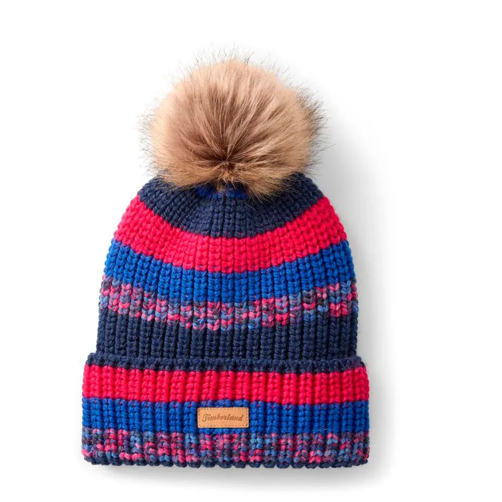 Bonnet Chunky Knit Pom Surf The Web One Size unisex - Timberland - FashionsVida